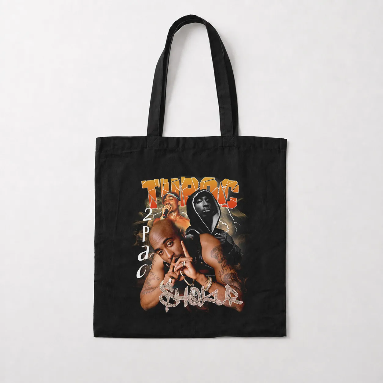 توت بگ تو‌پاک شکور طرح پرتره (2Pac Shakur) کد 28303