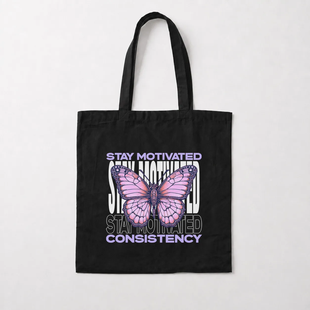 توت بگ انگیزشی طرح Stay Motivated Consistency کد 28375