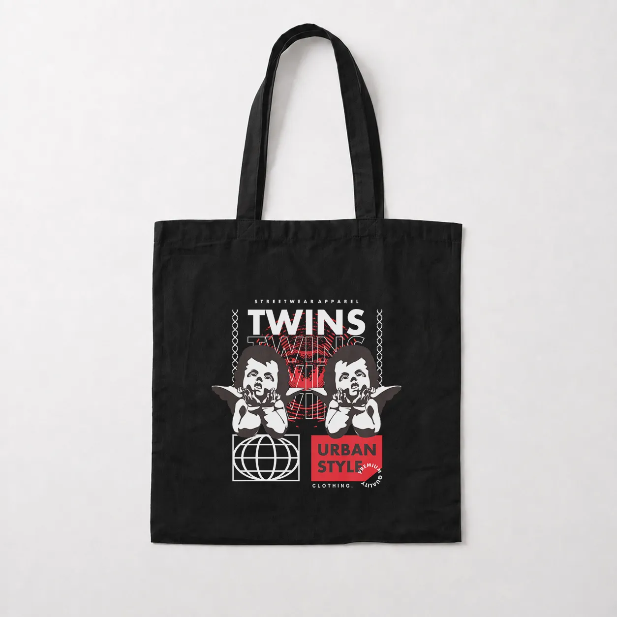 توت بگ استریت‌ویر طرح Twins Urban Style کد 28548