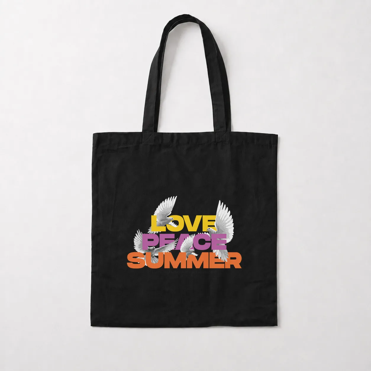 توت بگ تابستانی طرح Love Peace Summer کد 28627