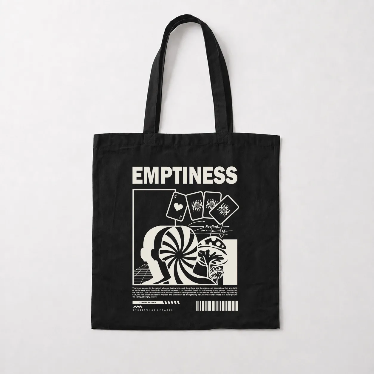 توت بگ احساسی طرح Emptiness کد 28678