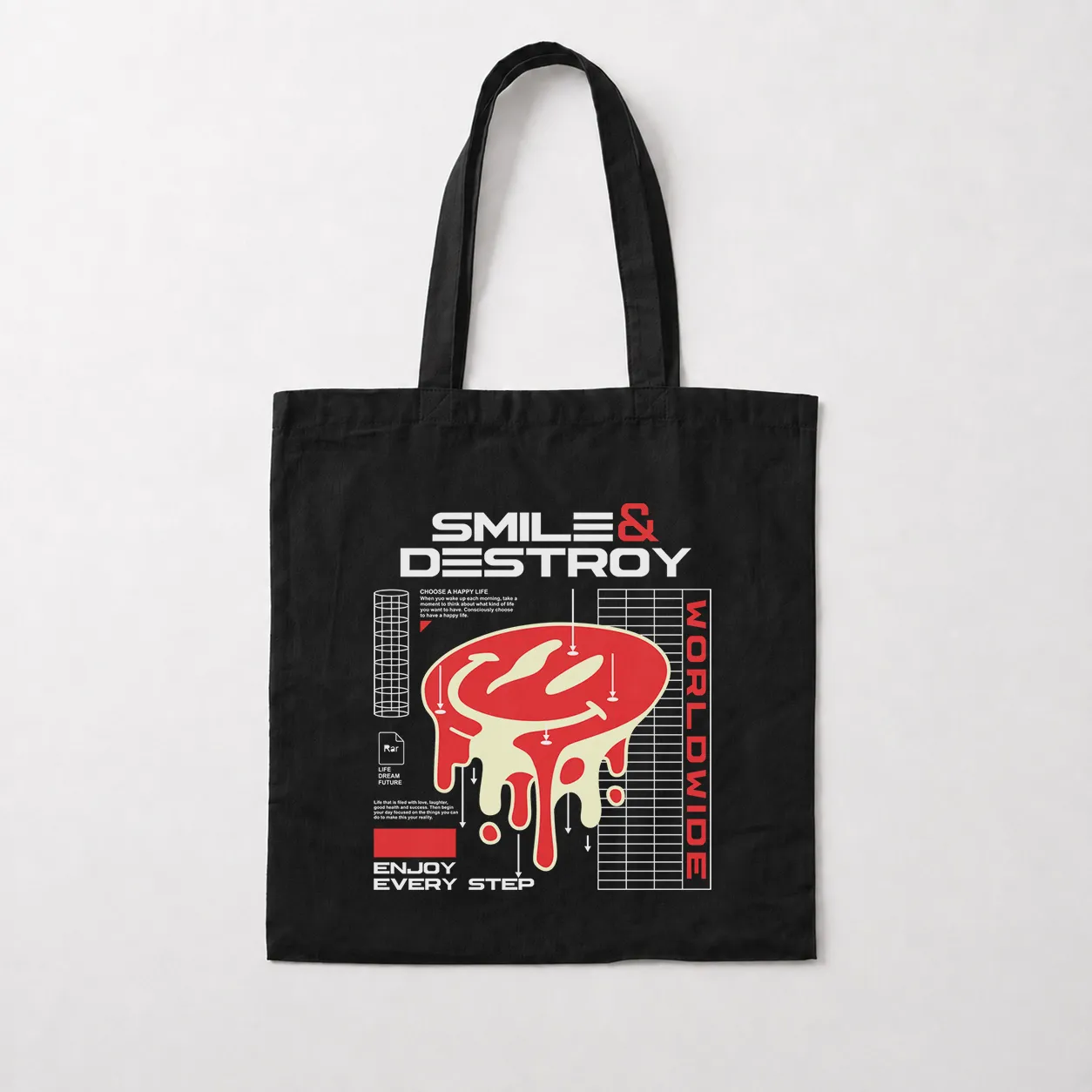 توت بگ طرح Smile & Destroy کد 28790