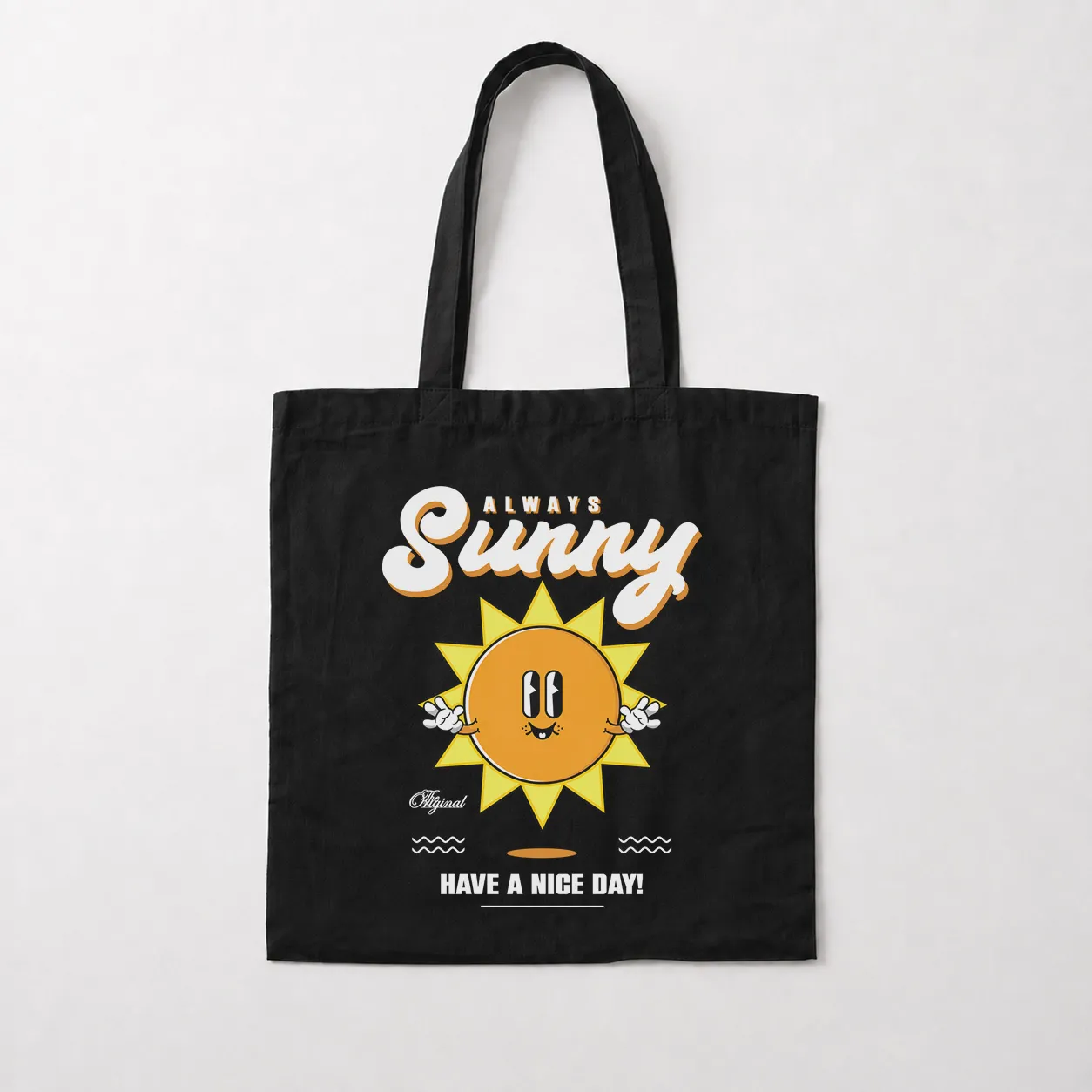 توت بگ خورشید کارتونی طرح Always Sunny کد 28792