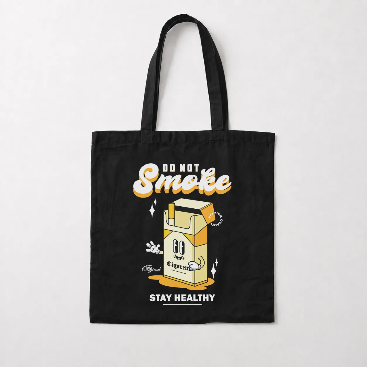 توت بگ نوشته Do Not Smoke Stay Healthy کد 28802