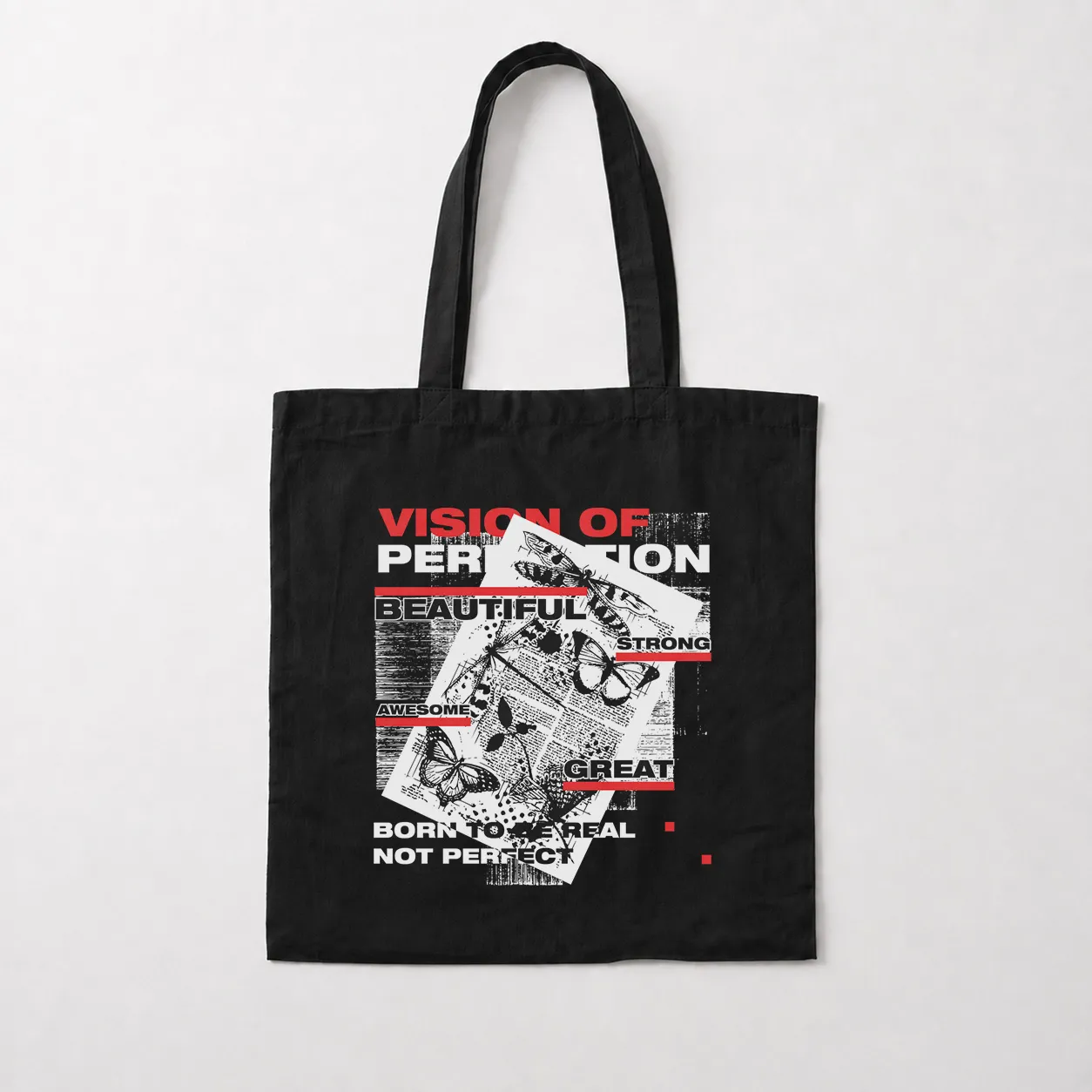 توت بگ کلاژ تایپوگرافی Vision Of Perfection کد 28828