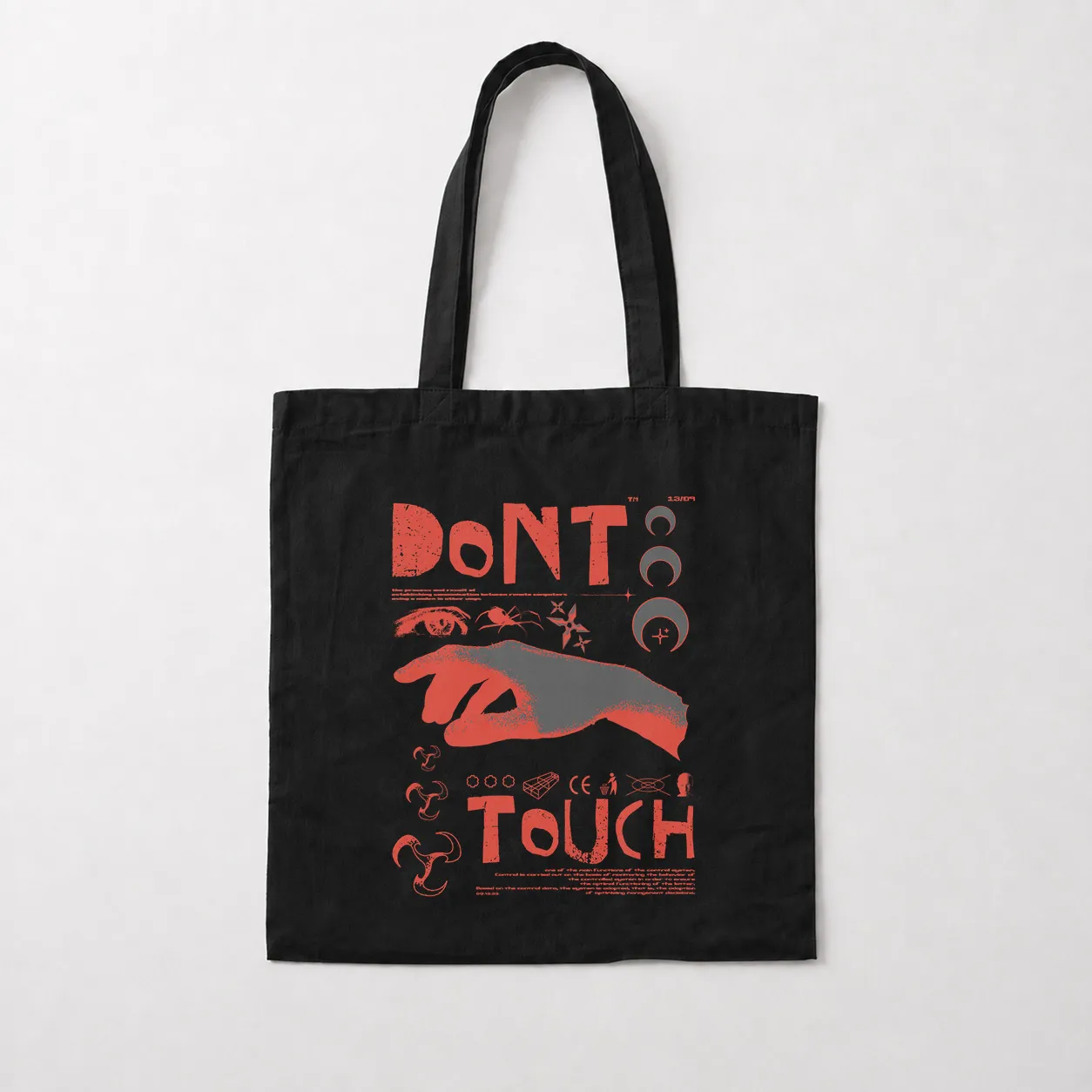 توت بگ تایپوگرافی Don’t Touch کد 28919