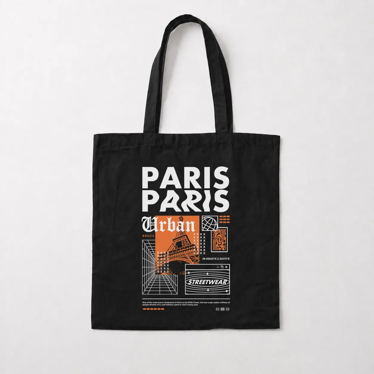 توت بگ پاریس طرح استریت‌ویر شهری (Paris) کد 28939