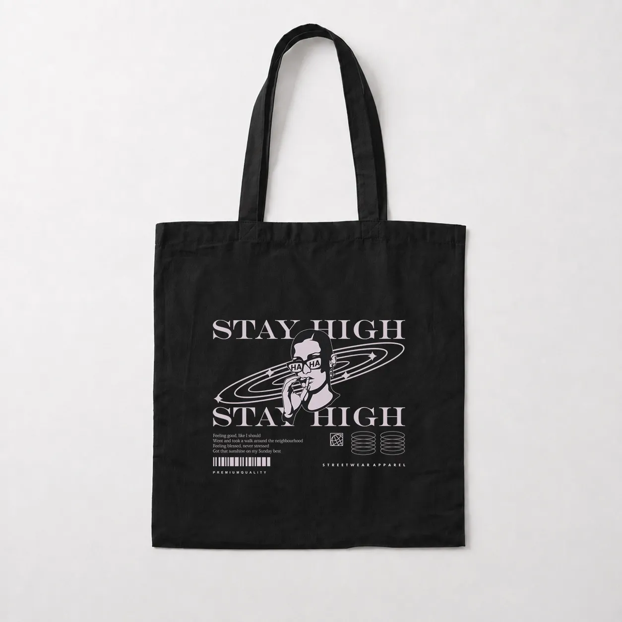 توت بگ استریت‌ویر طرح Stay High کد 28947