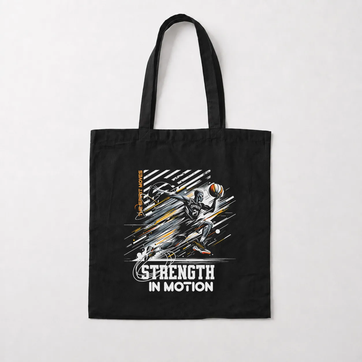 توت بگ بسکتبال طرح Strength In Motion کد 28973