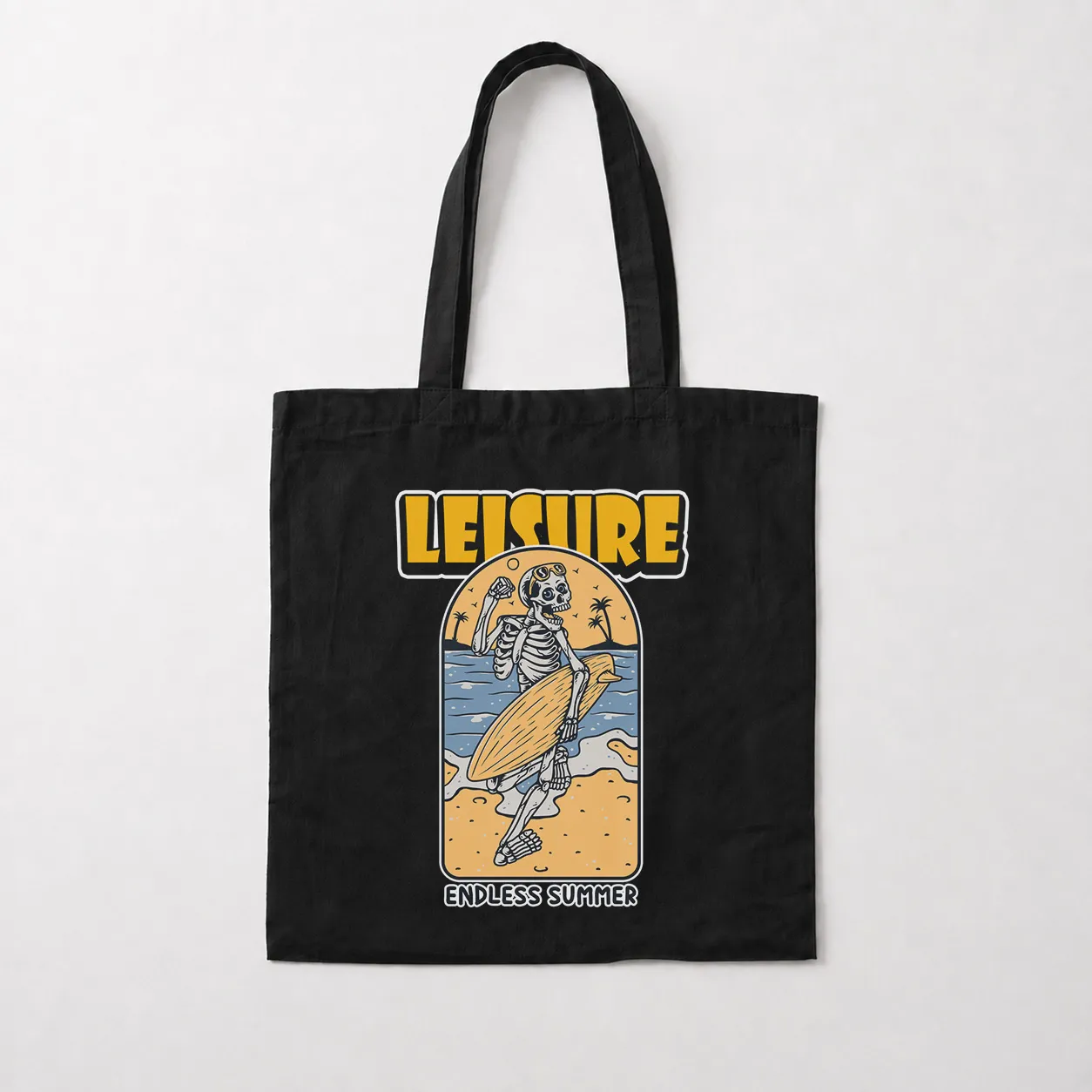 توت بگ تابستانی اسکلت موج‌سوار طرح Leisure کد 29029