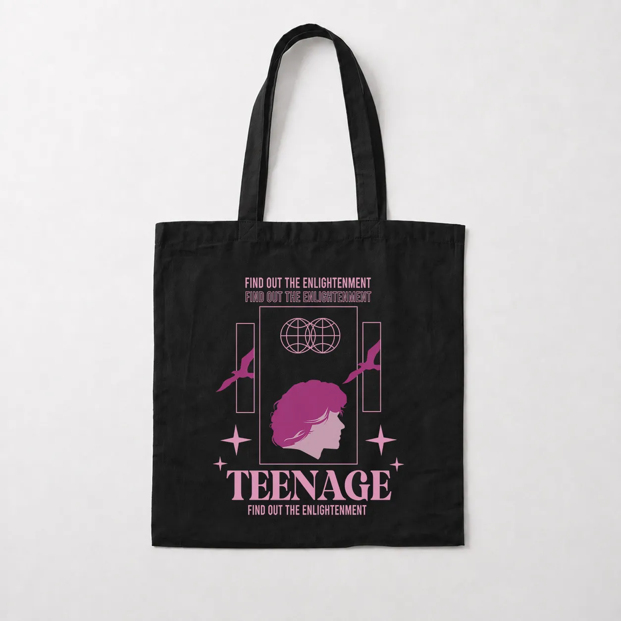 توت بگ تایپوگرافی نوجوان طرح Teenage Enlightenment کد 29392