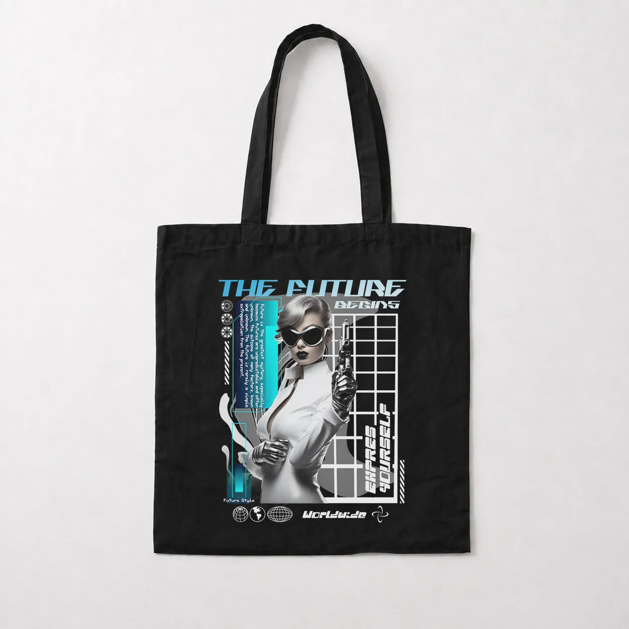 توت بگ سایبرپانک طرح The Future Begins کد 29476