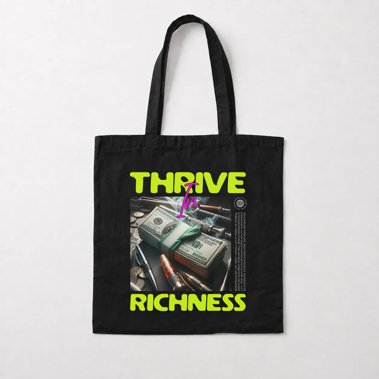 توت بگ انگیزشی ثروت طرح Thrive in Richness کد 29556