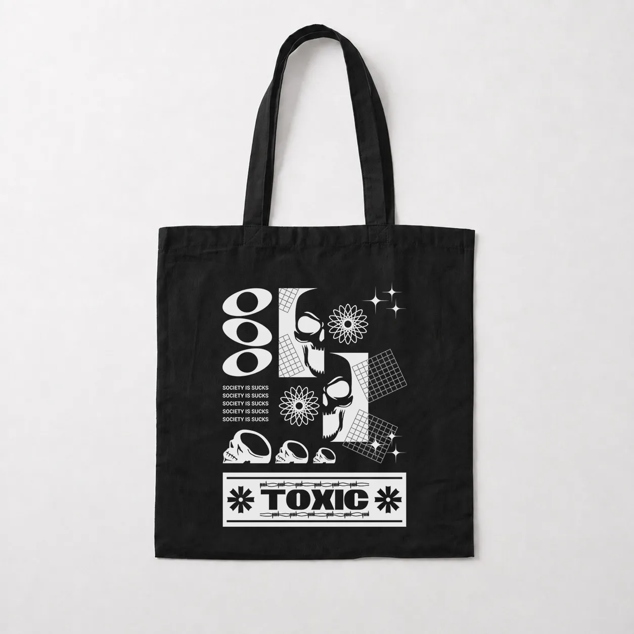 توت بگ دارک طرح Toxic Society کد 29690