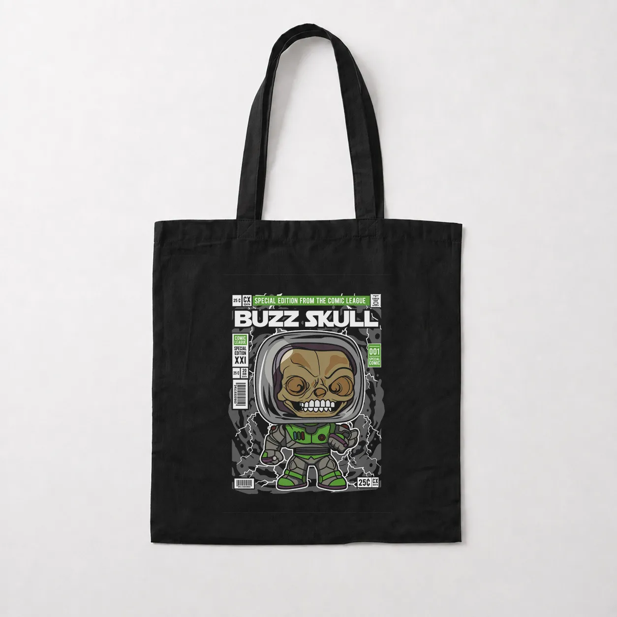 توت بگ جمجمه کارتونی طرح Buzz Skull کد 29697