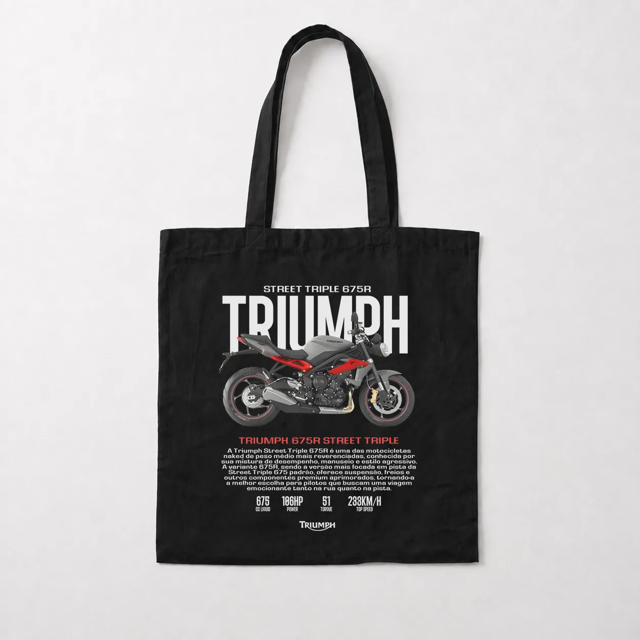 توت بگ موتور تریومف طرح Street Triple 675R کد 29765