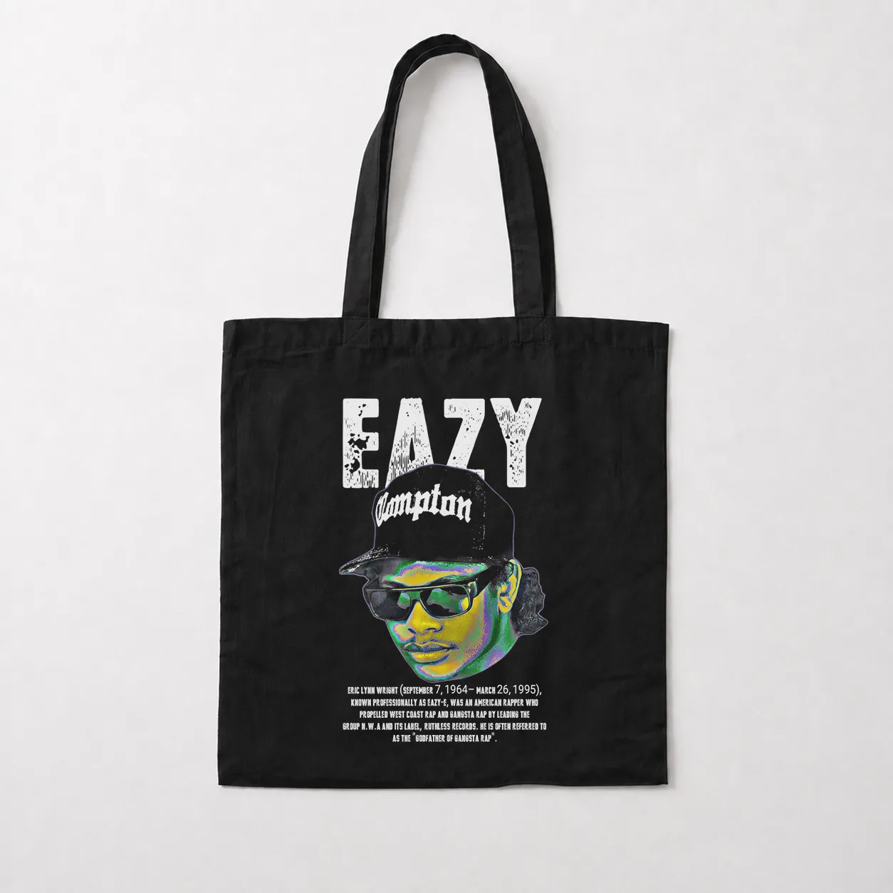 توت بگ ایزی-ئی طرح پرتره هیپ‌هاپ (Eazy-E) کد 29804