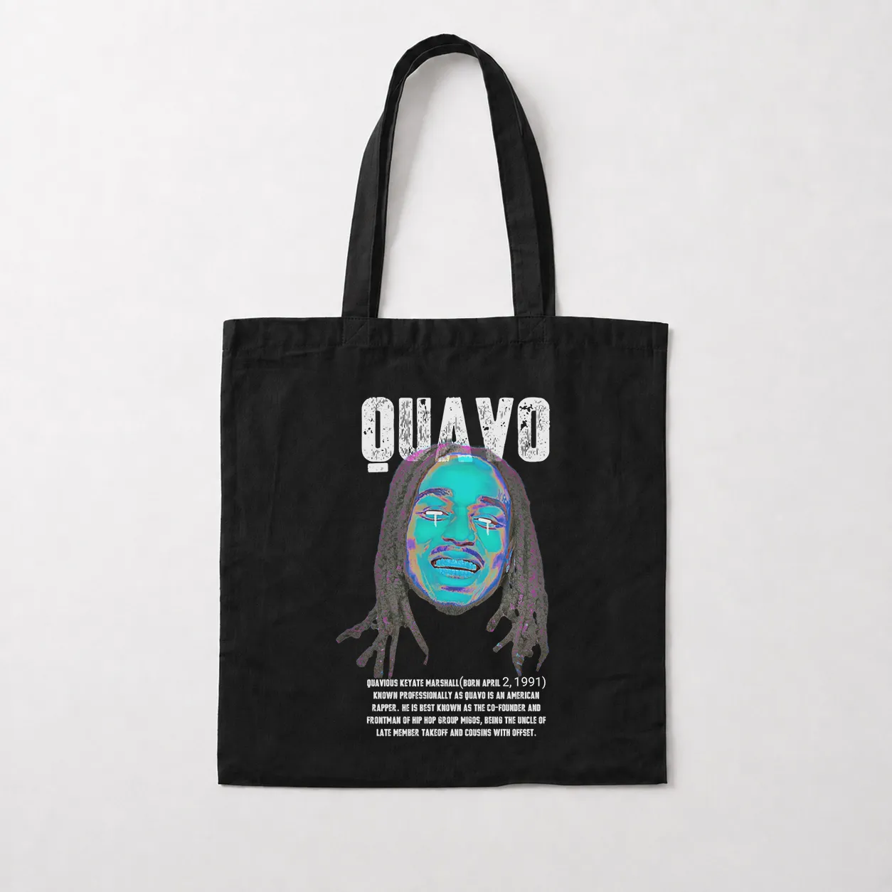 توت بگ کویوو طرح پرتره رپ (Quavo) کد 29805