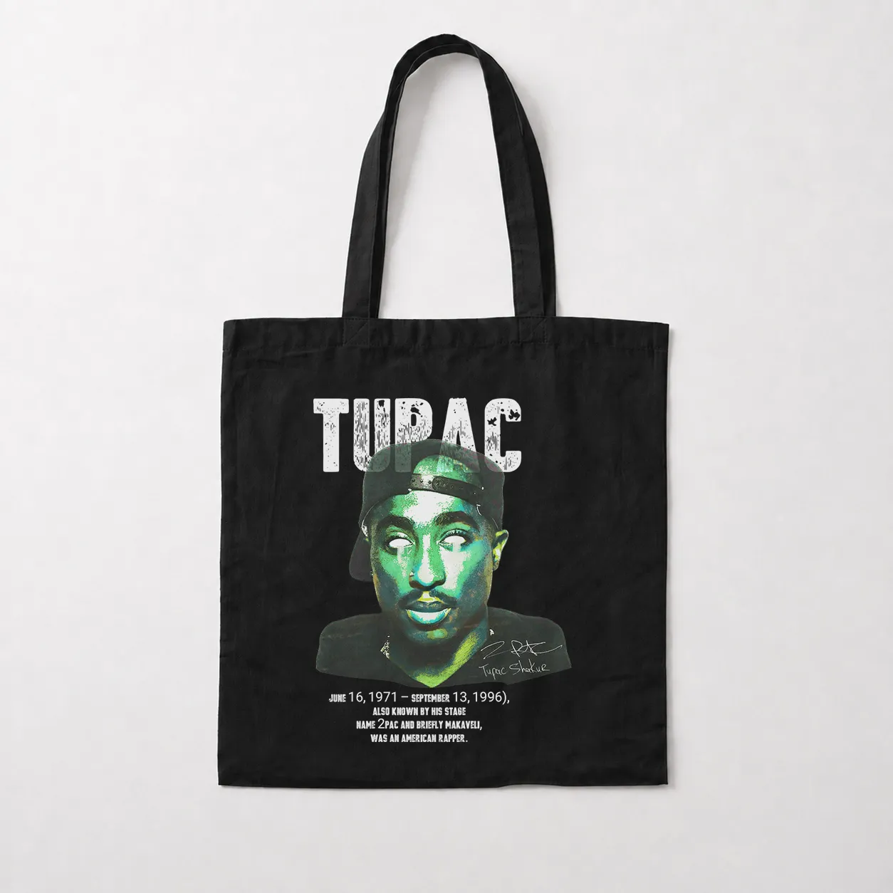 توت بگ توپاک شاکور طرح پرتره (Tupac Shakur) کد 29817