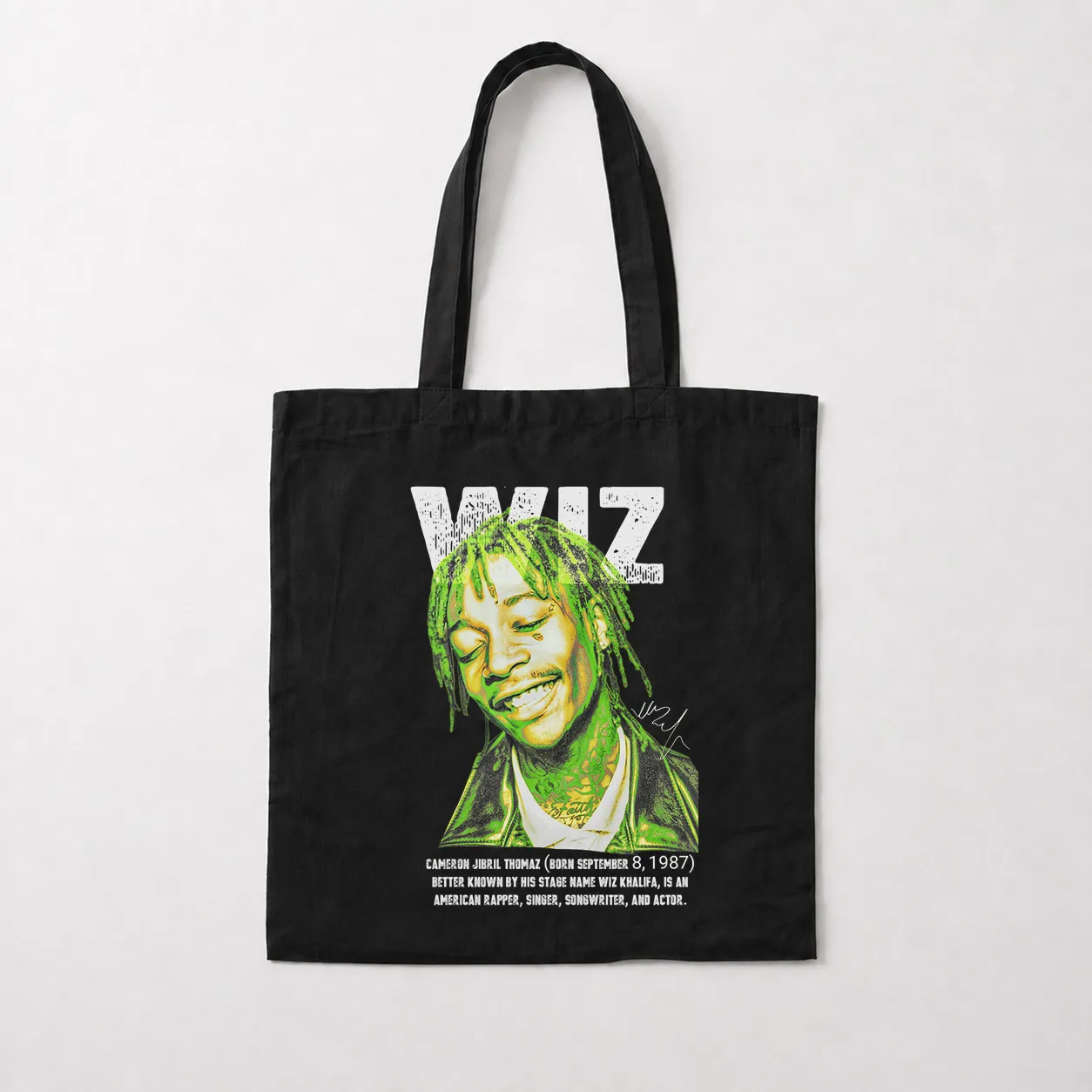 توت بگ ویز خلیفا طرح پرتره (Wiz Khalifa) کد 29818