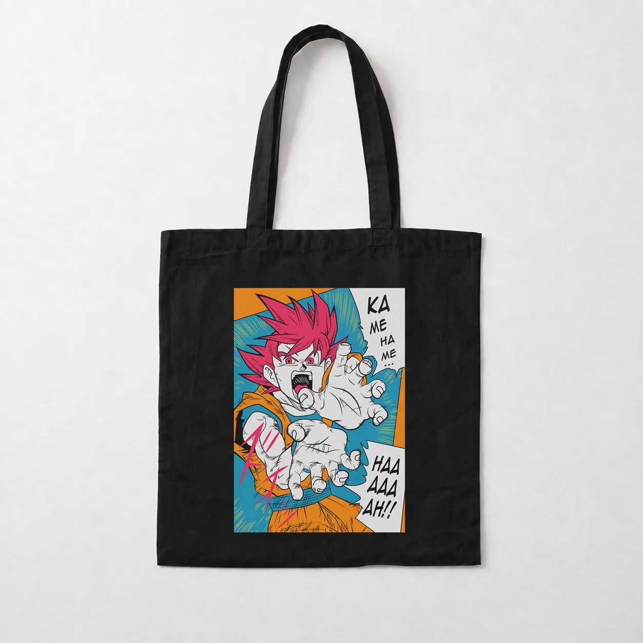 توت بگ انیمه دراگون بال طرح گوکو خدای سایان (Super Saiyan God Goku) کد 29933