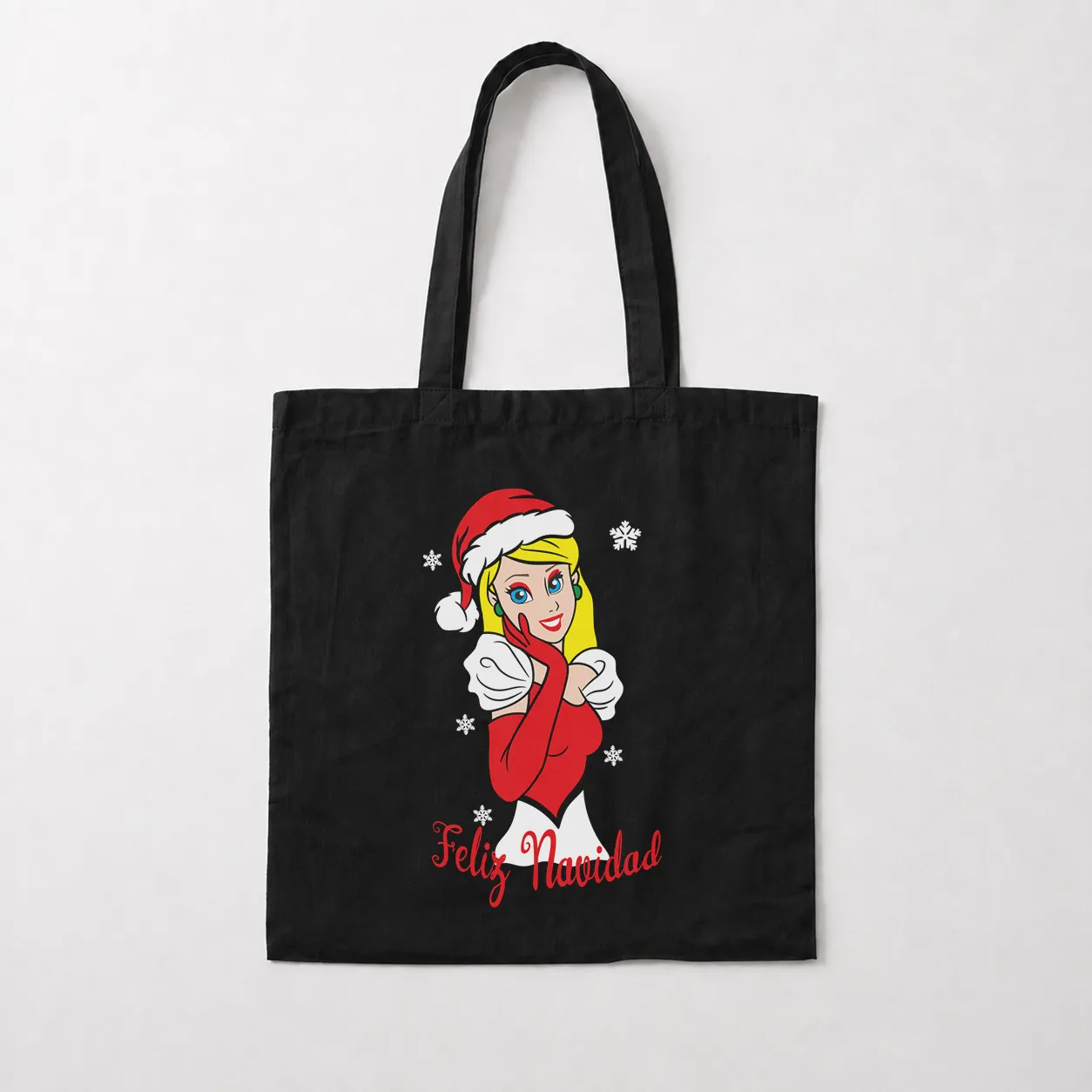 توت بگ سیندرلا دیزنی طرح کریسمسی Feliz Navidad کد 30168