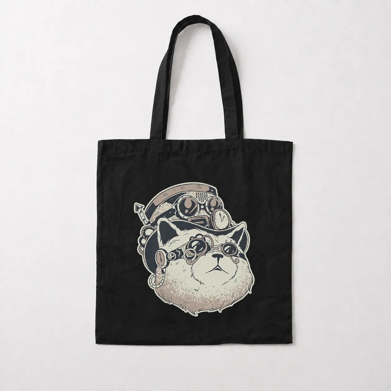 توت بگ گربه طرح استیم‌پانک (Steampunk Cat) کد 30380