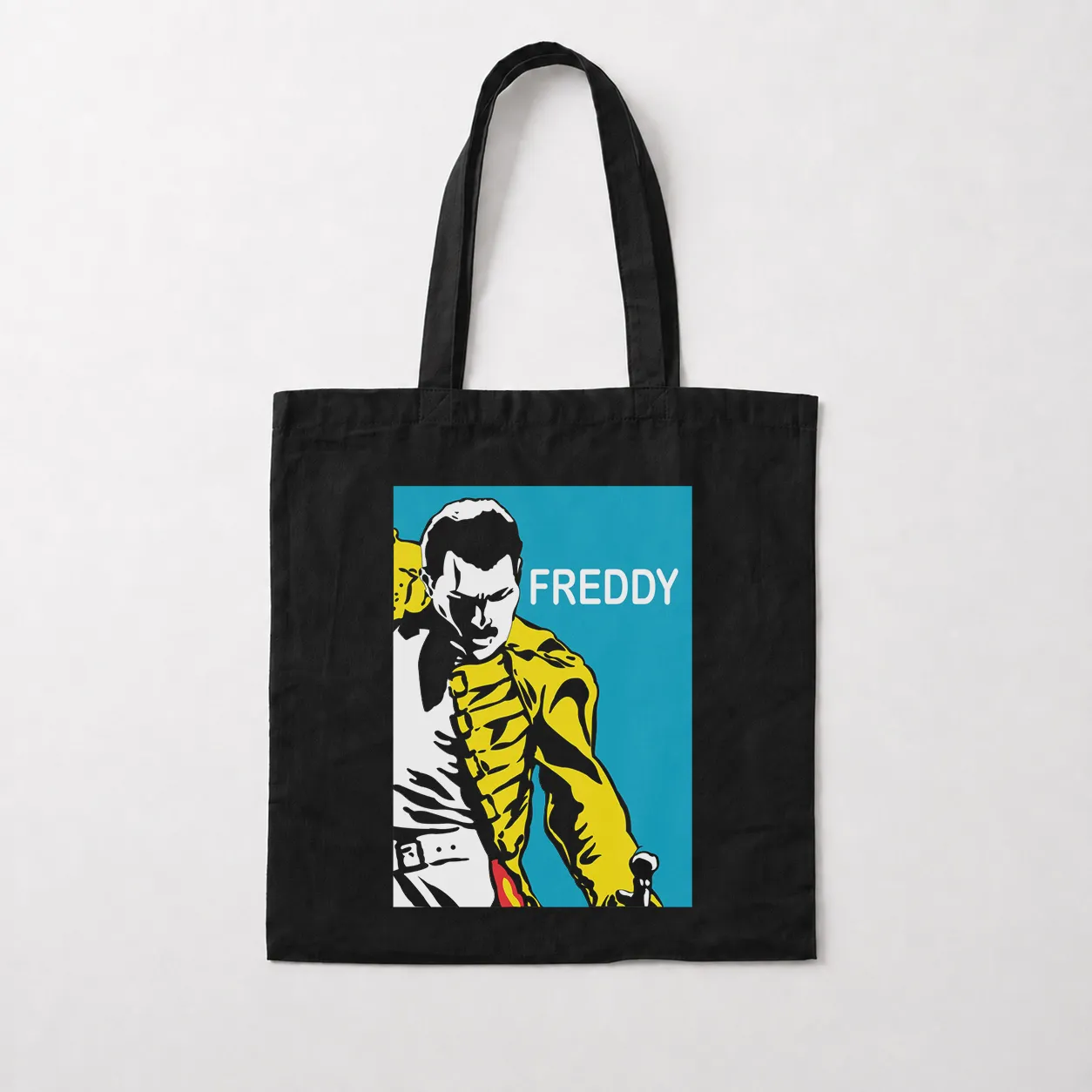 توت بگ فردی مرکوری طرح پاپ آرت (Freddie Mercury) کد 30580