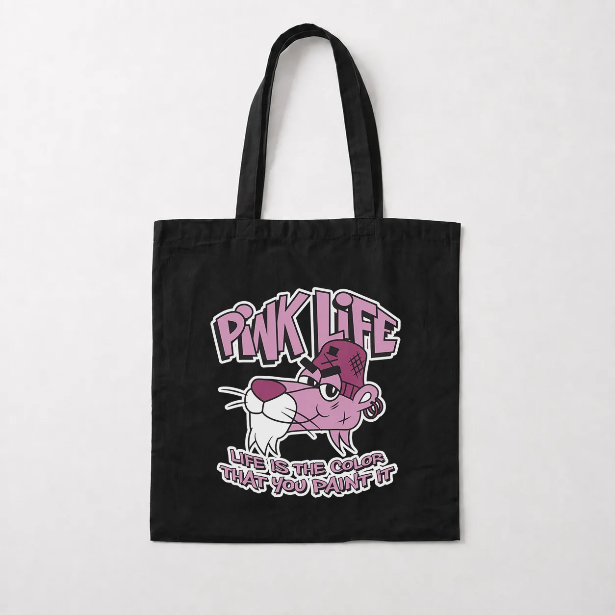 توت بگ پلنگ صورتی طرح Pink Life (Pink Panther) کد 30678
