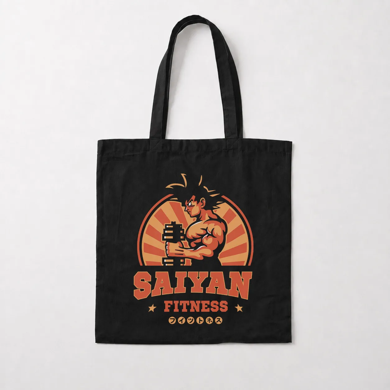 توت بگ انیمه دراگون بال طرح Saiyan Fitness کد 30917