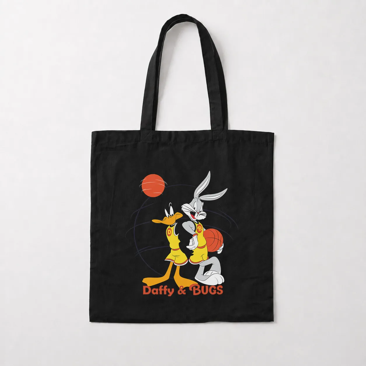 توت بگ کارتونی طرح بسکتبال Daffy & Bugs کد 30959