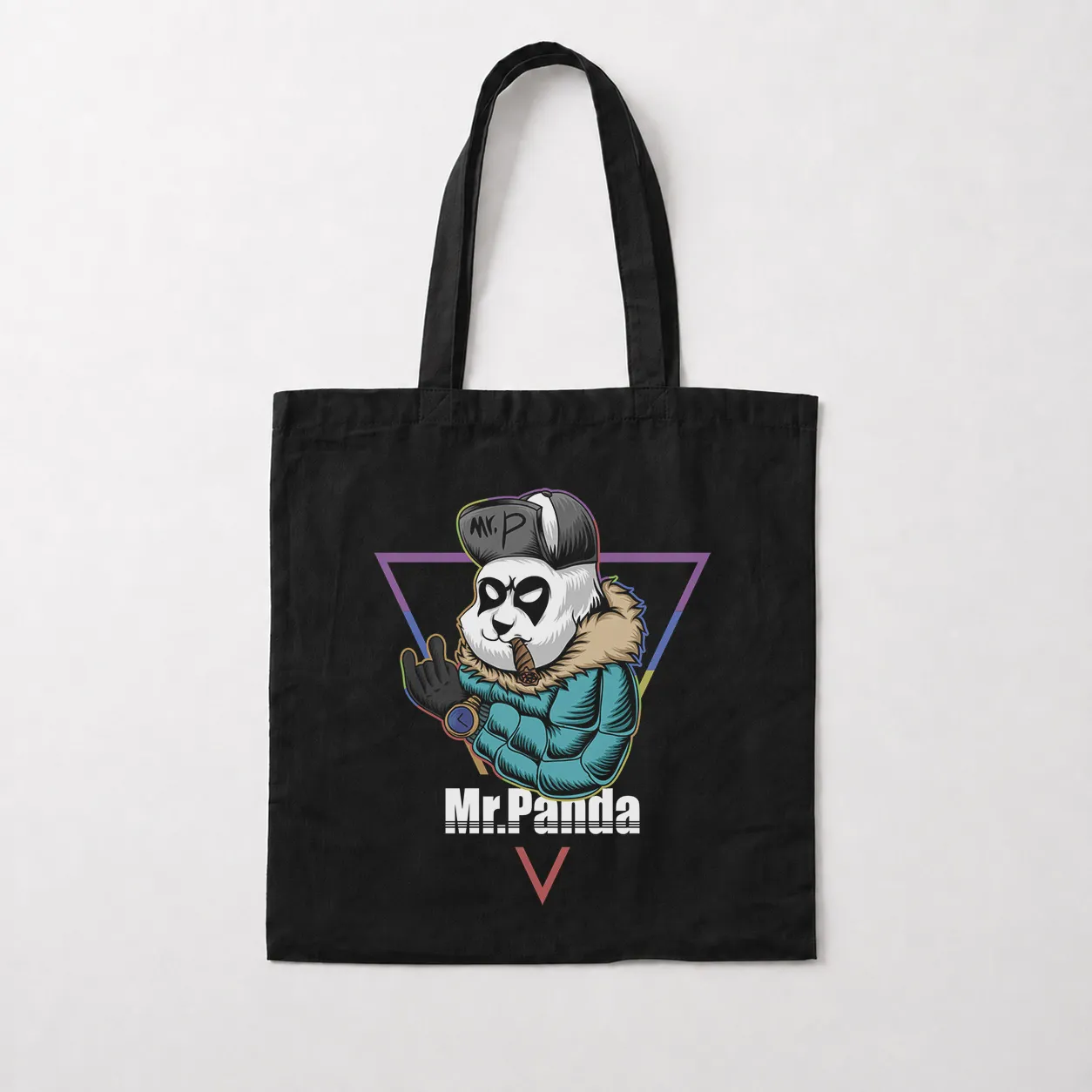 توت بگ پاندا طرح کارتونی زمستانی (Mr. Panda) کد 31276