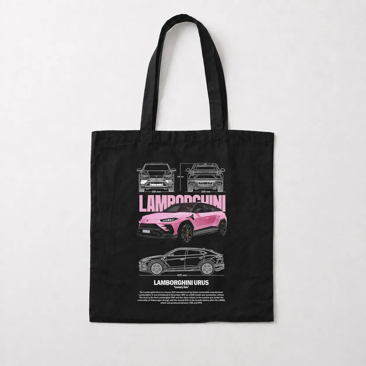 توت بگ لامبورگینی اوروس طرح بلوپرینت (Lamborghini Urus) کد 31298