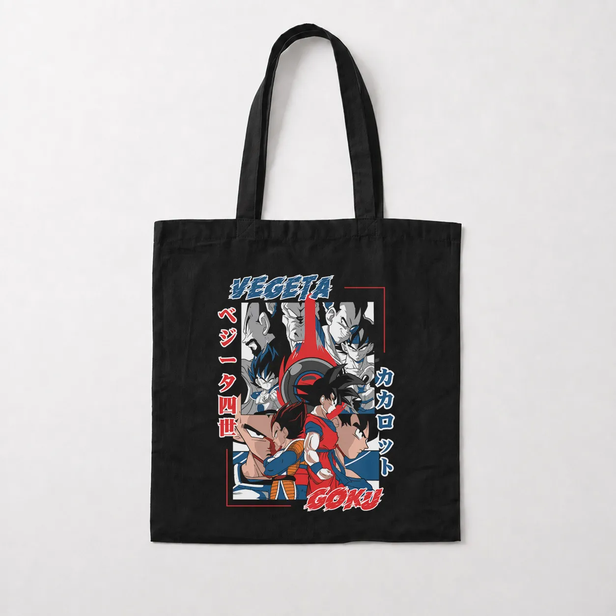 توت بگ انیمه دراگون بال طرح وجیتا و گوکو (Vegeta & Goku) کد 31396