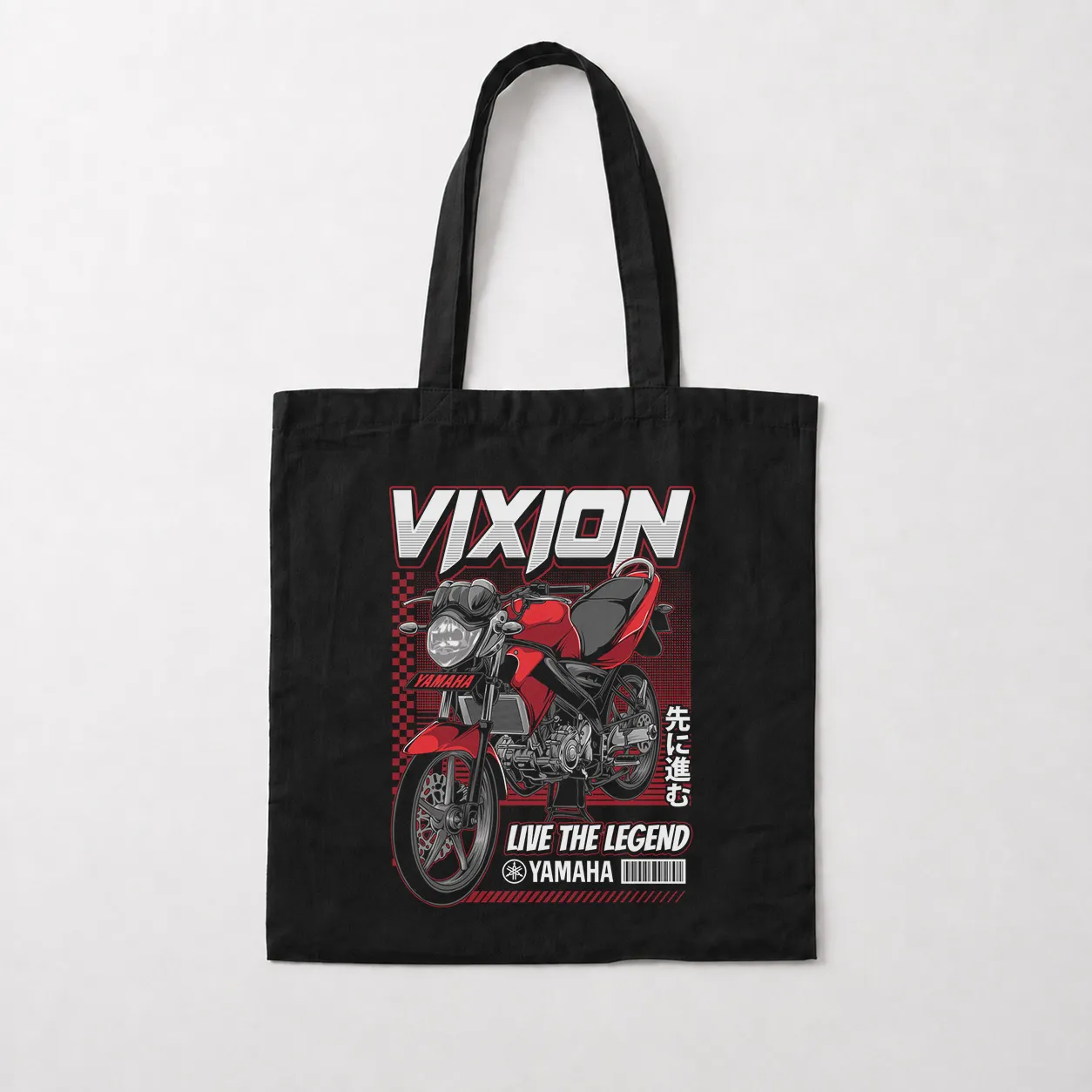 توت بگ موتور یاماها طرح Vixion قرمز کد 31483
