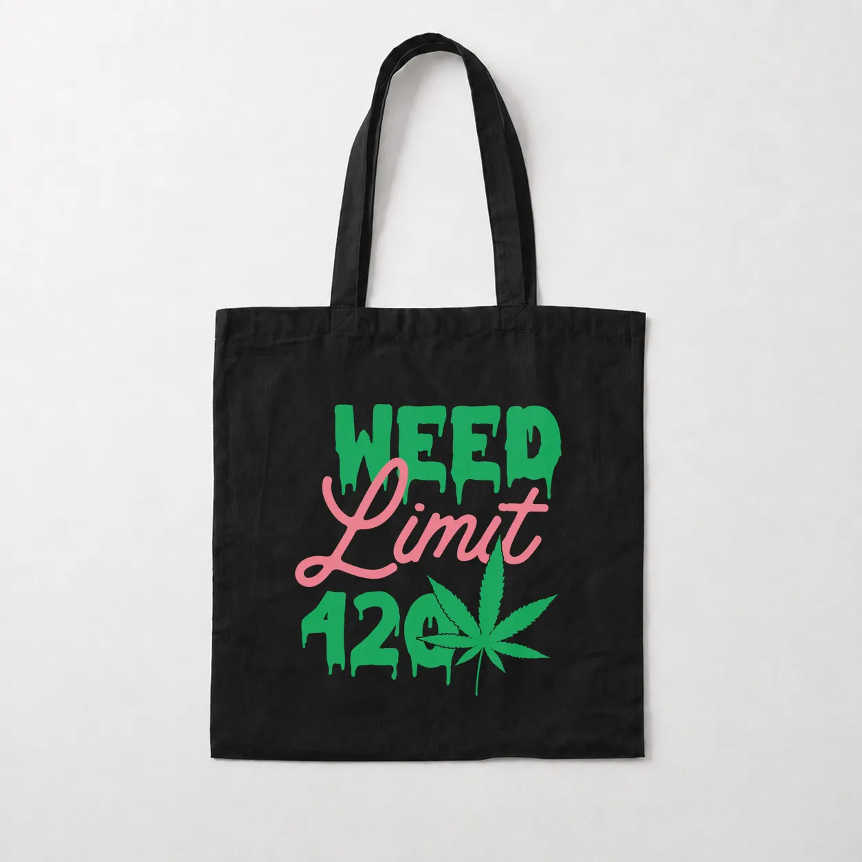 توت بگ نوشته Weed Limit 420 کد 31547