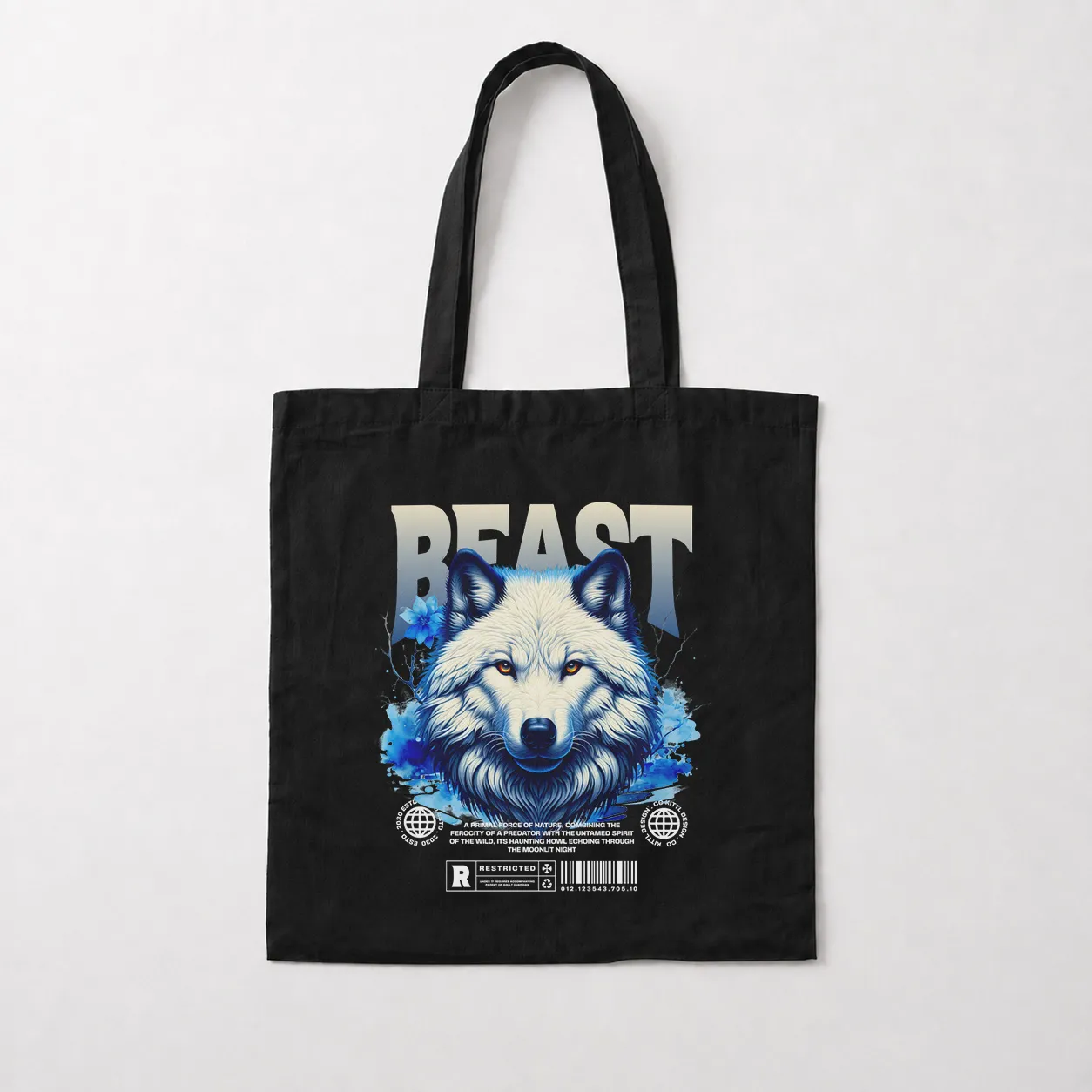 توت بگ گرگ سفید طرح Beast کد 31609