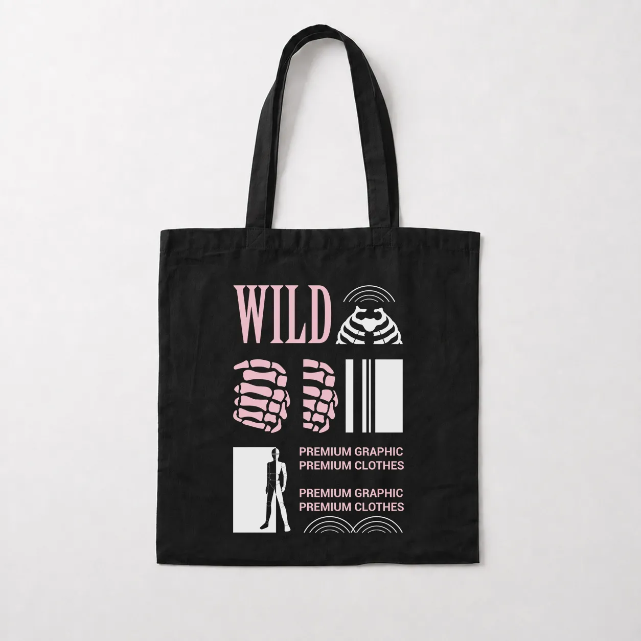 توت بگ استریت‌ویر طرح Wild Premium Graphic کد 31614