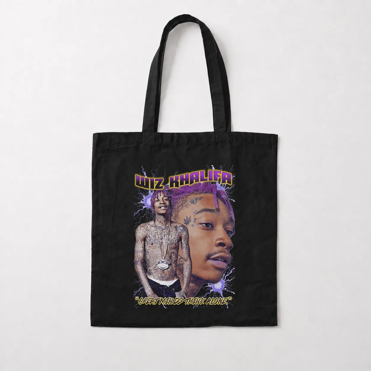 توت بگ ویز خلیفا طرح پرتره رپ (Wiz Khalifa) کد 31647