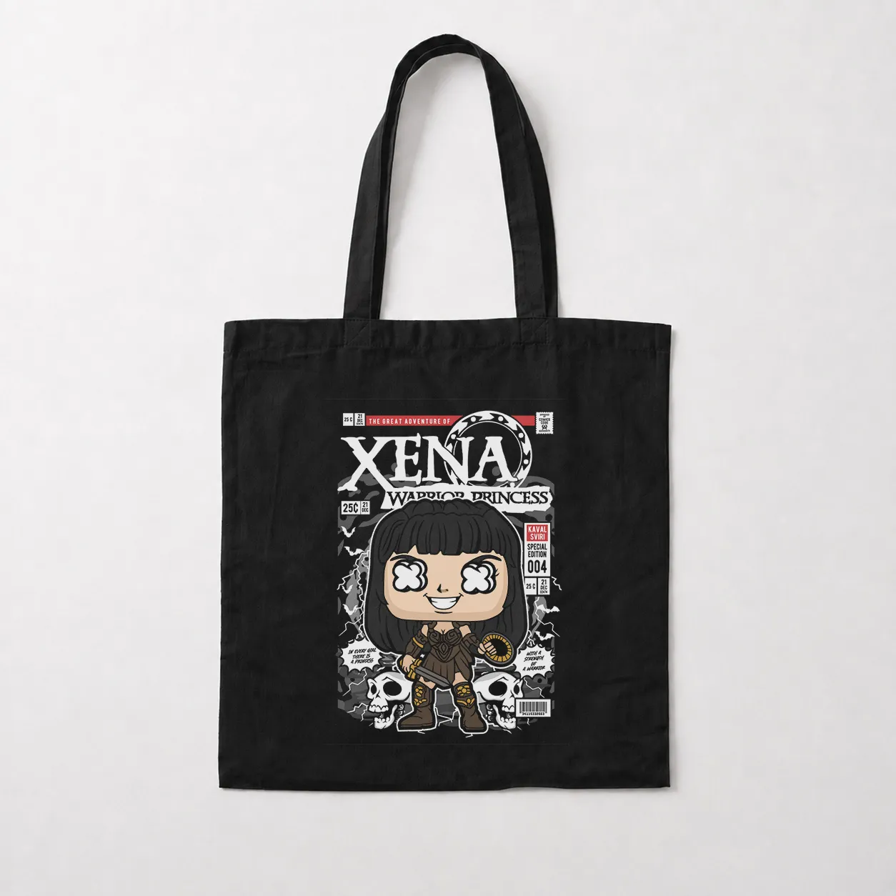 توت بگ زینا شاهزاده جنگجو طرح کمیک (Xena) کد 31719