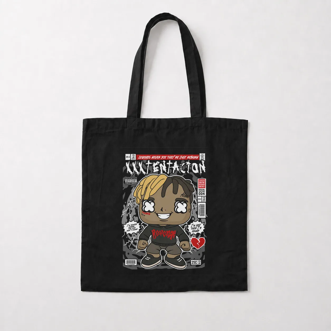 توت بگ ایکس ایکس ایکس تنتاسیون طرح کمیک (XXXTENTACION) کد 31894
