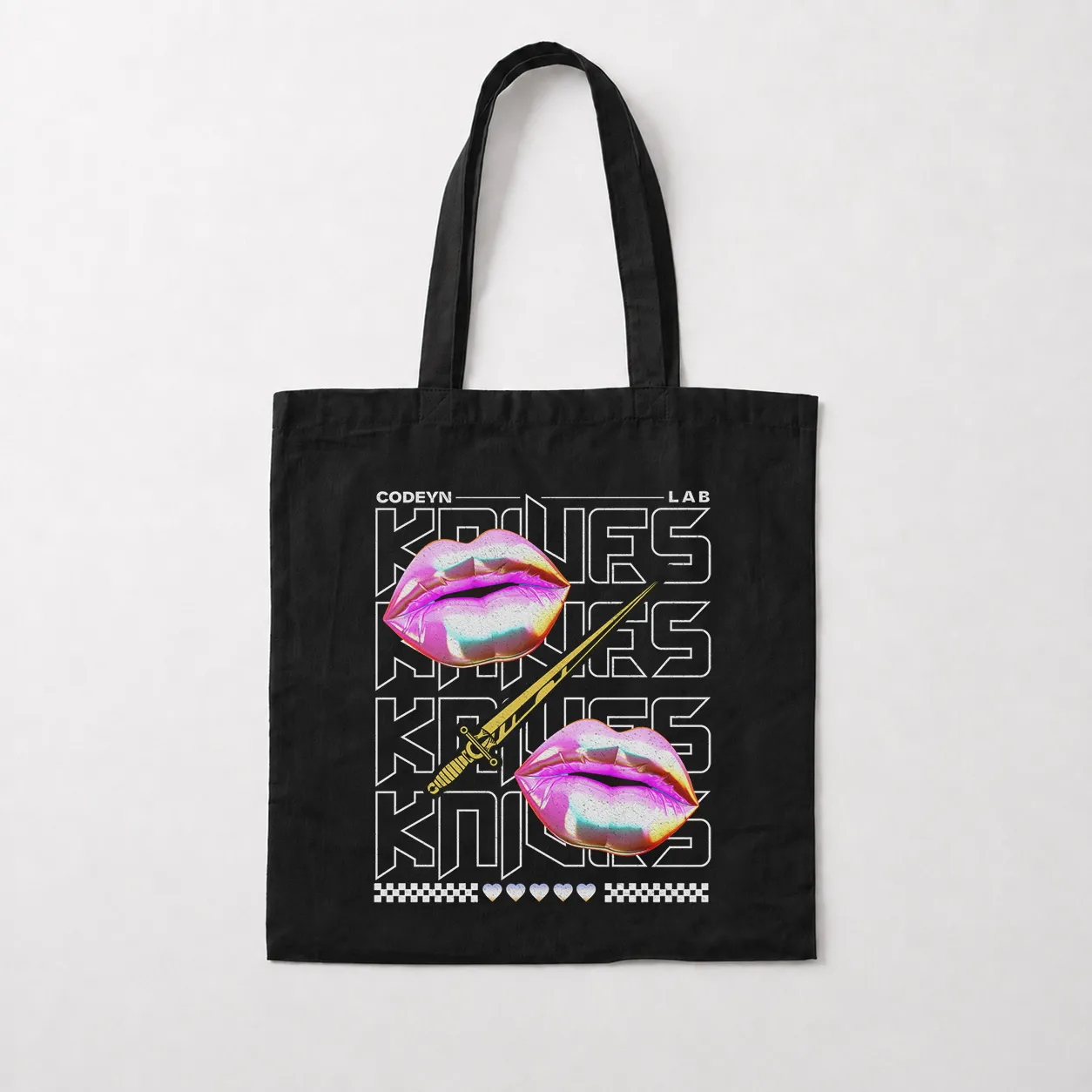توت بگ لب و بوسه طرح Kisses کد 31904
