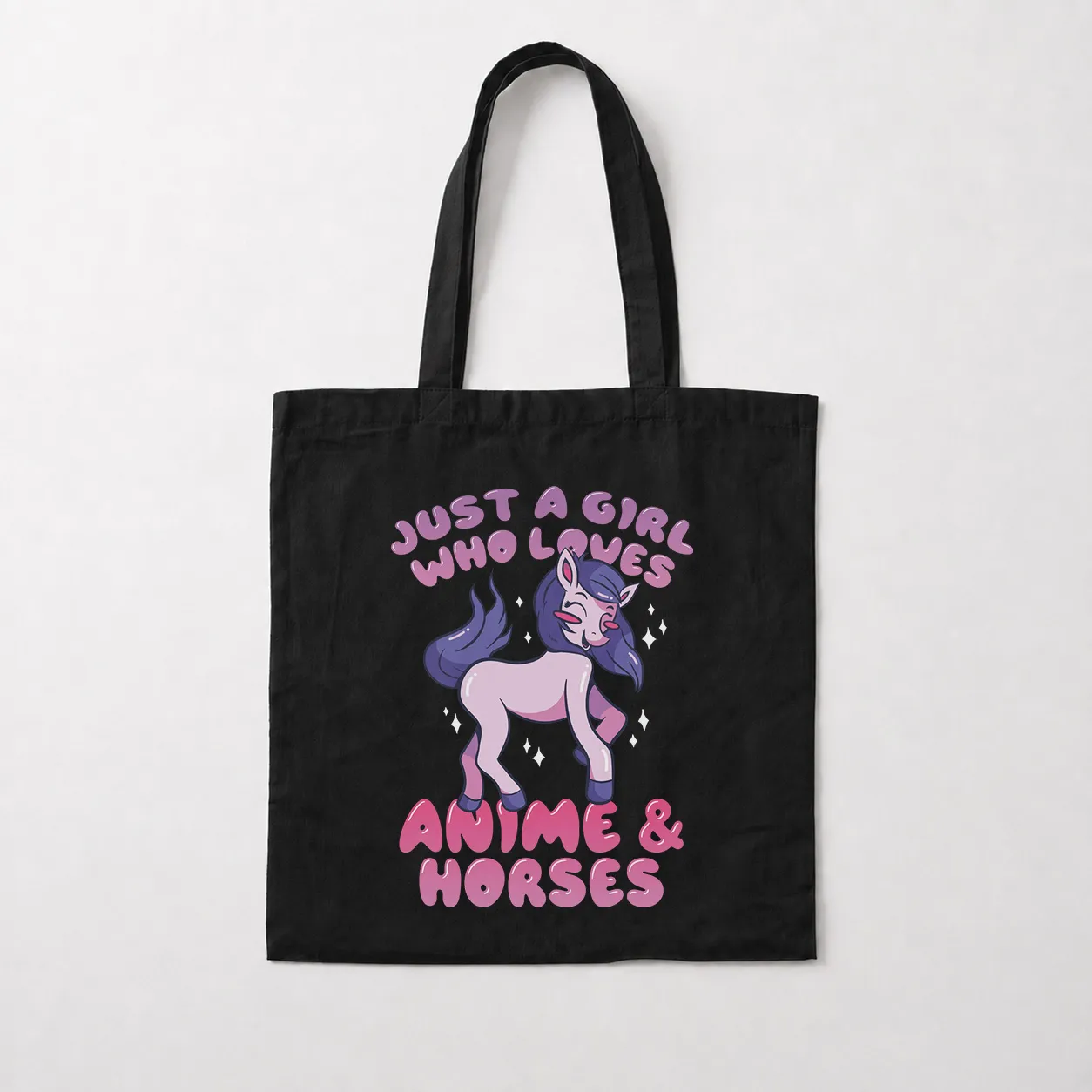 توت بگ اسب تک‌شاخ طرح Just A Girl Who Loves Anime کد 32147