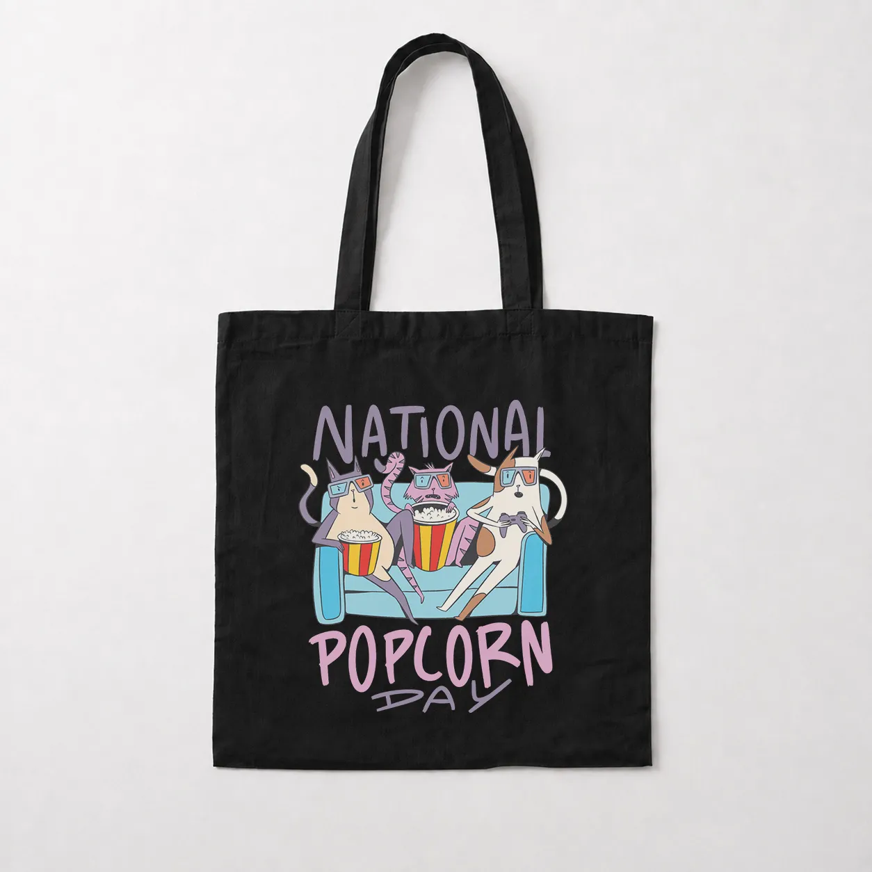 توت بگ پاپ کورن طرح National Popcorn Day کد 32262