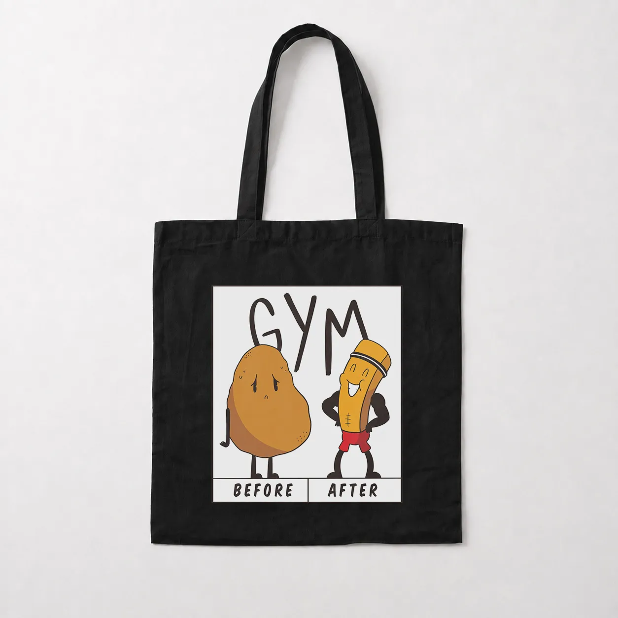 توت بگ باشگاه طرح Gym Before After کد 32310