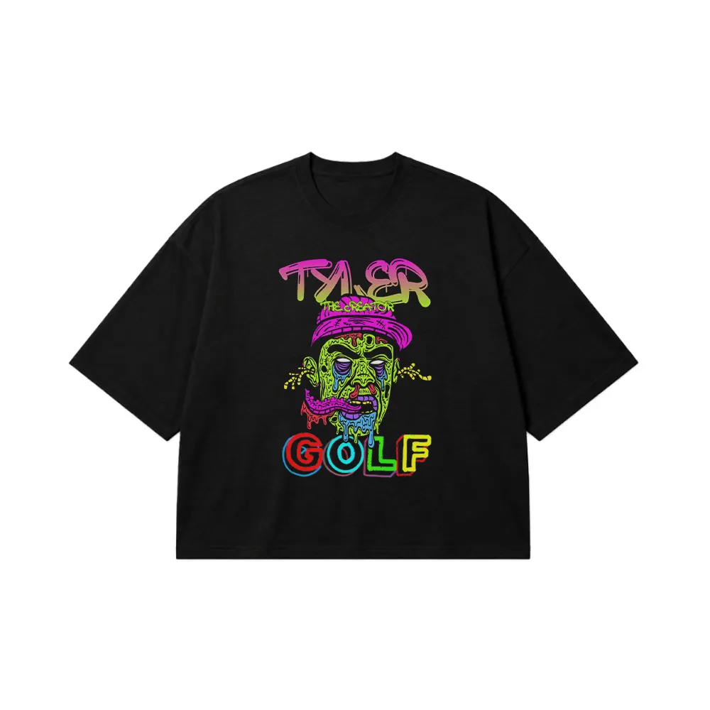 تیشرت باکسی تایلر د کریتور طرح گلف (Tyler, The Creator) کد 25089