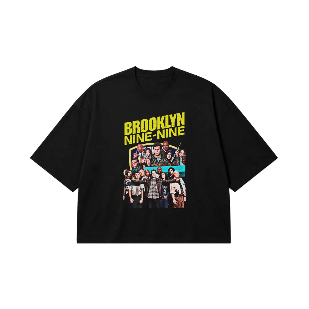 تیشرت باکسی بروکلین ناین ناین طرح گروهی (Brooklyn Nine-Nine) کد 25121