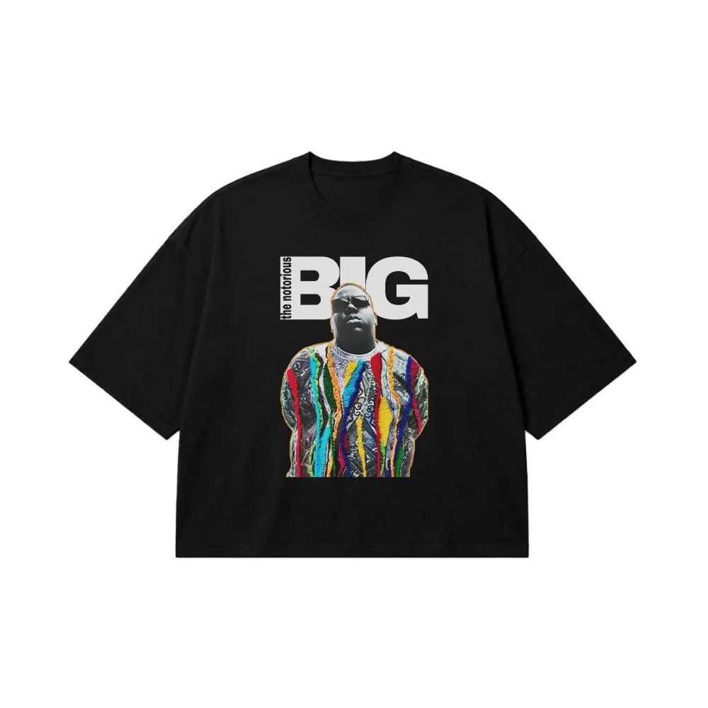 تیشرت باکسی ناتوریوس بی‌آی‌جی طرح پرتره (The Notorious B.I.G.) کد 25169