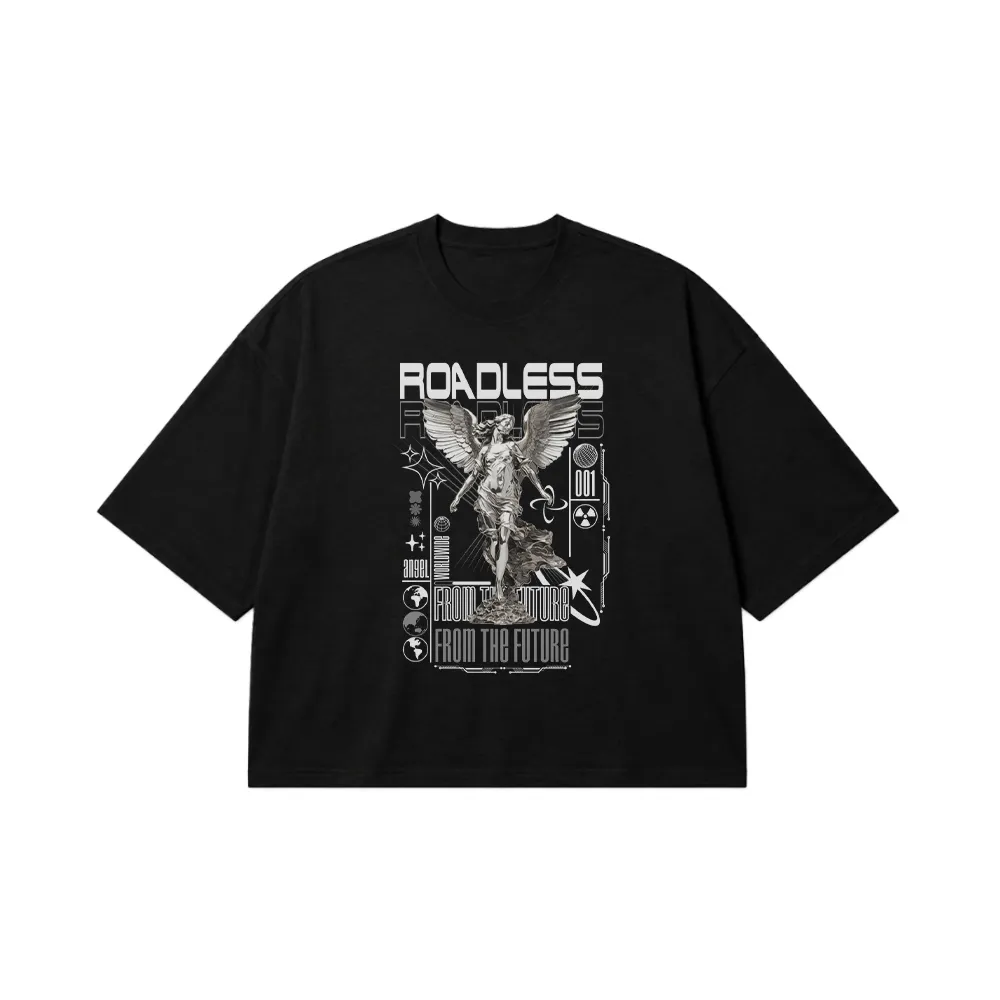 تیشرت باکسی استریت‌ویر طرح Roadless Angel کد 26804