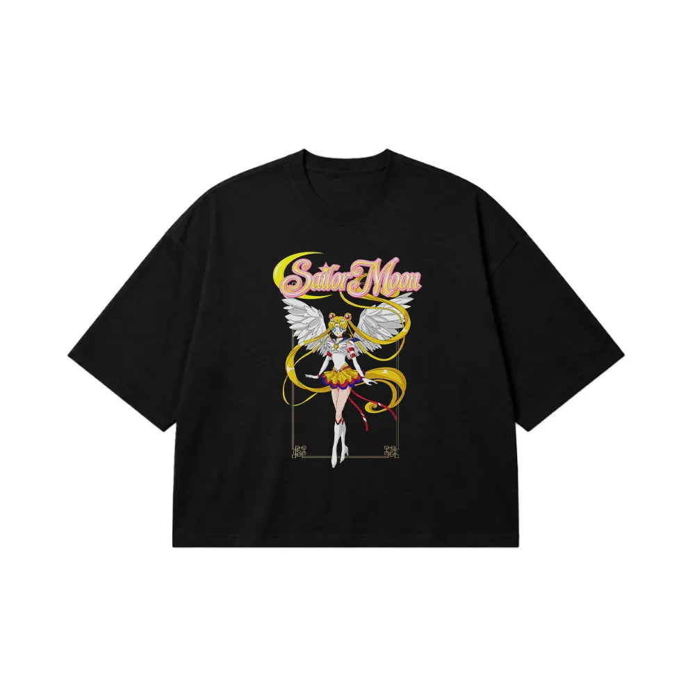 تیشرت باکسی انیمه سیلور مون طرح اصلی (Sailor Moon) کد 26977